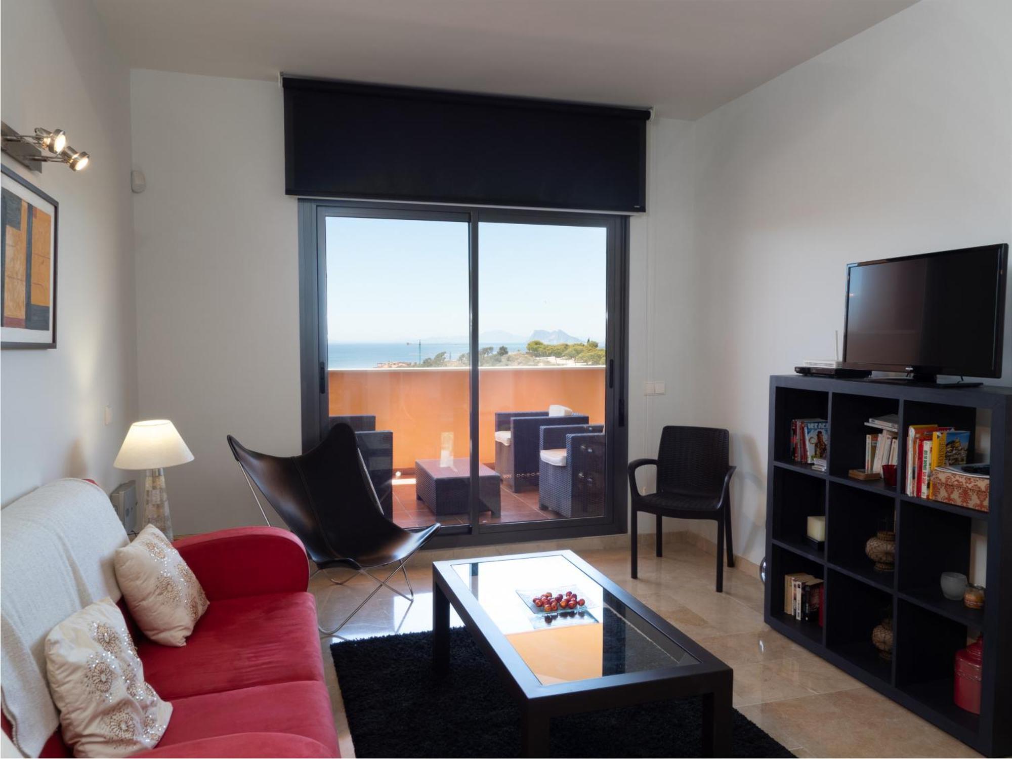 2055-Superb 2Bedrooms Apt, Gibraltar And Sea View Манилва Екстериор снимка